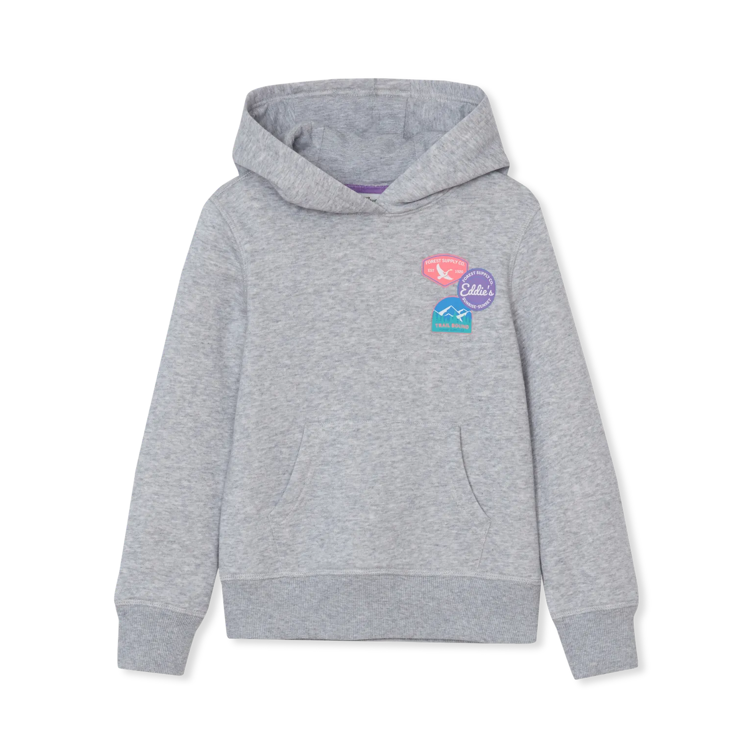 Eddie Bauer Camp Fleece hanorac fete graphic călduros