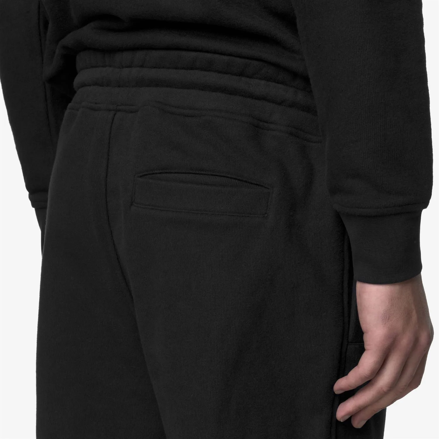 K-Way Mickyel Heavy Fleece pantaloni barbati negri grosi