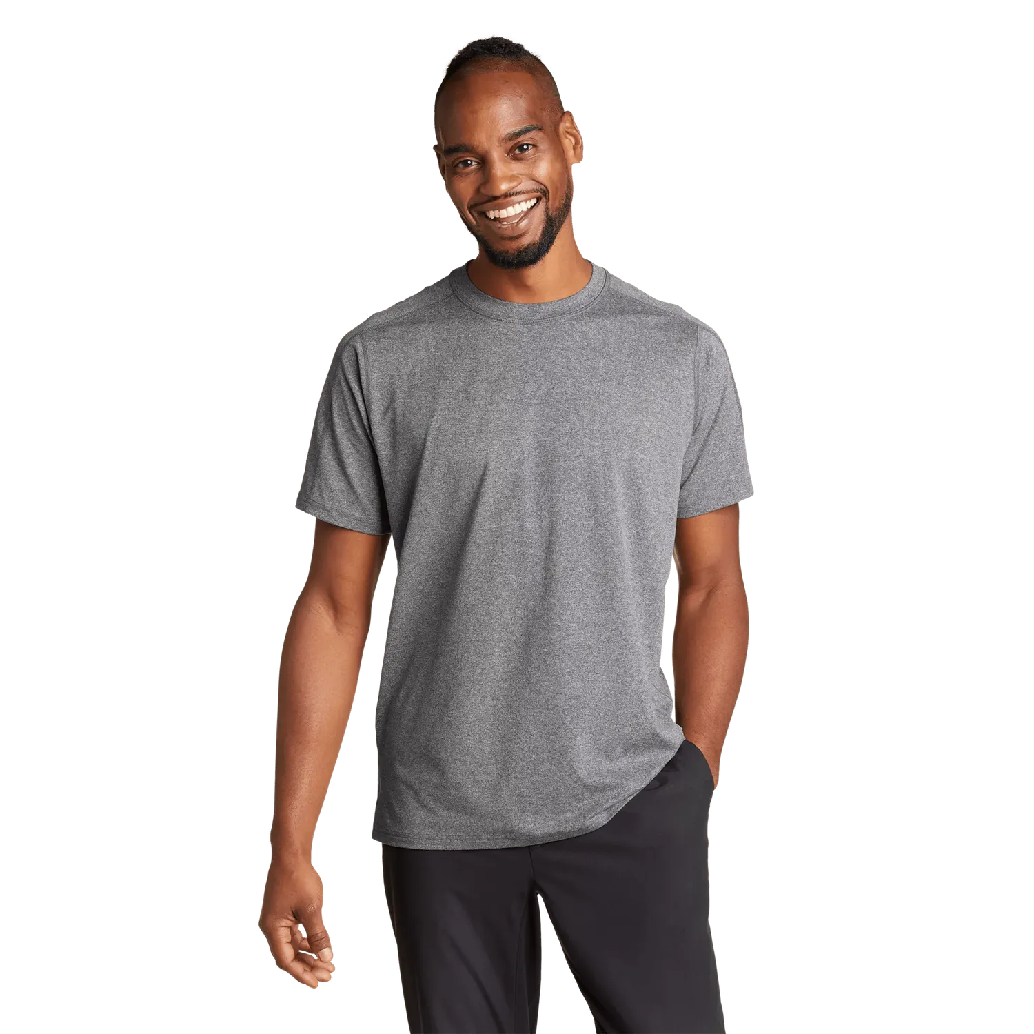 Eddie Bauer Mountain Trek tricou bărbați Vibrant Green elastic