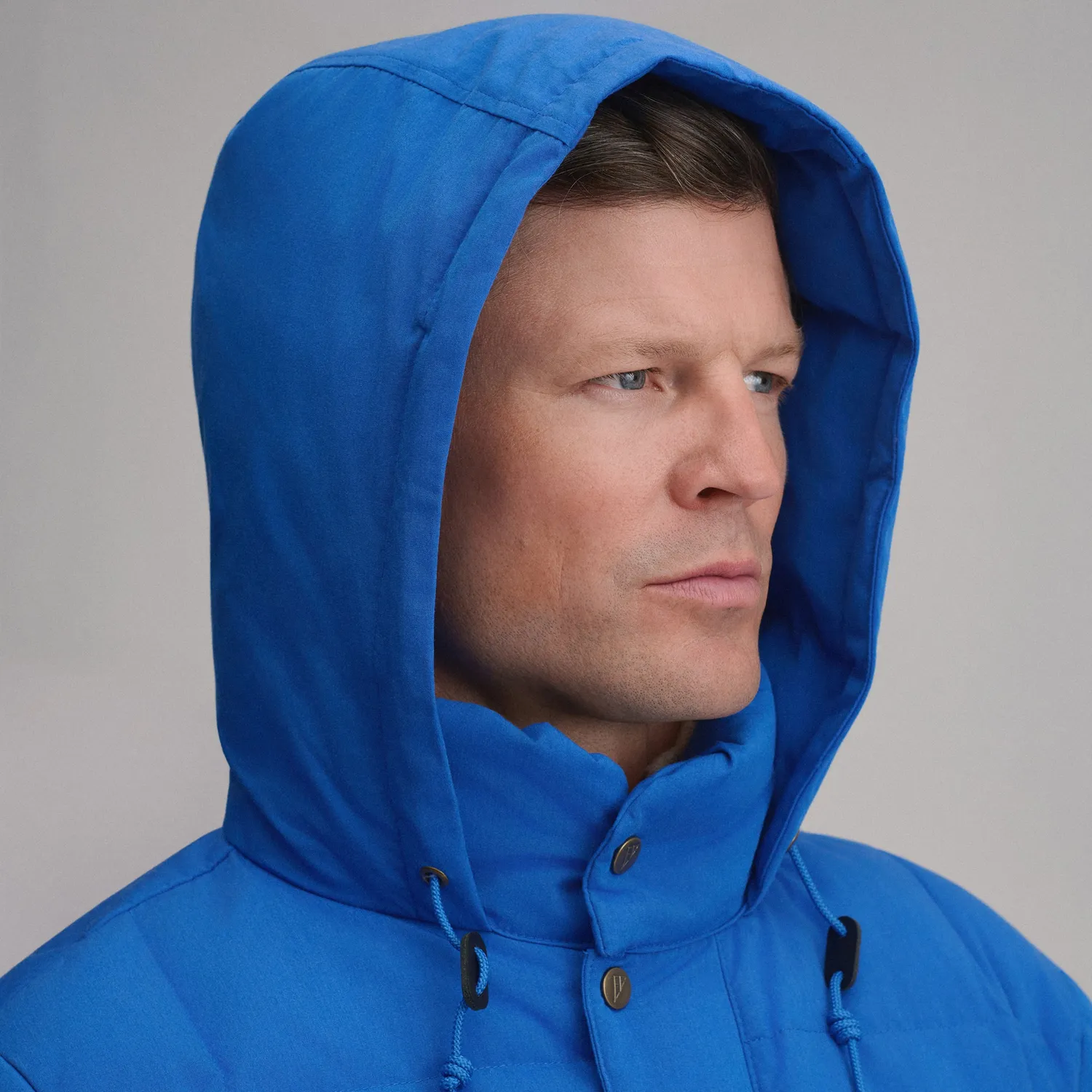 Eddie Bauer Kara Koram parka barbati cu puf Cayenne