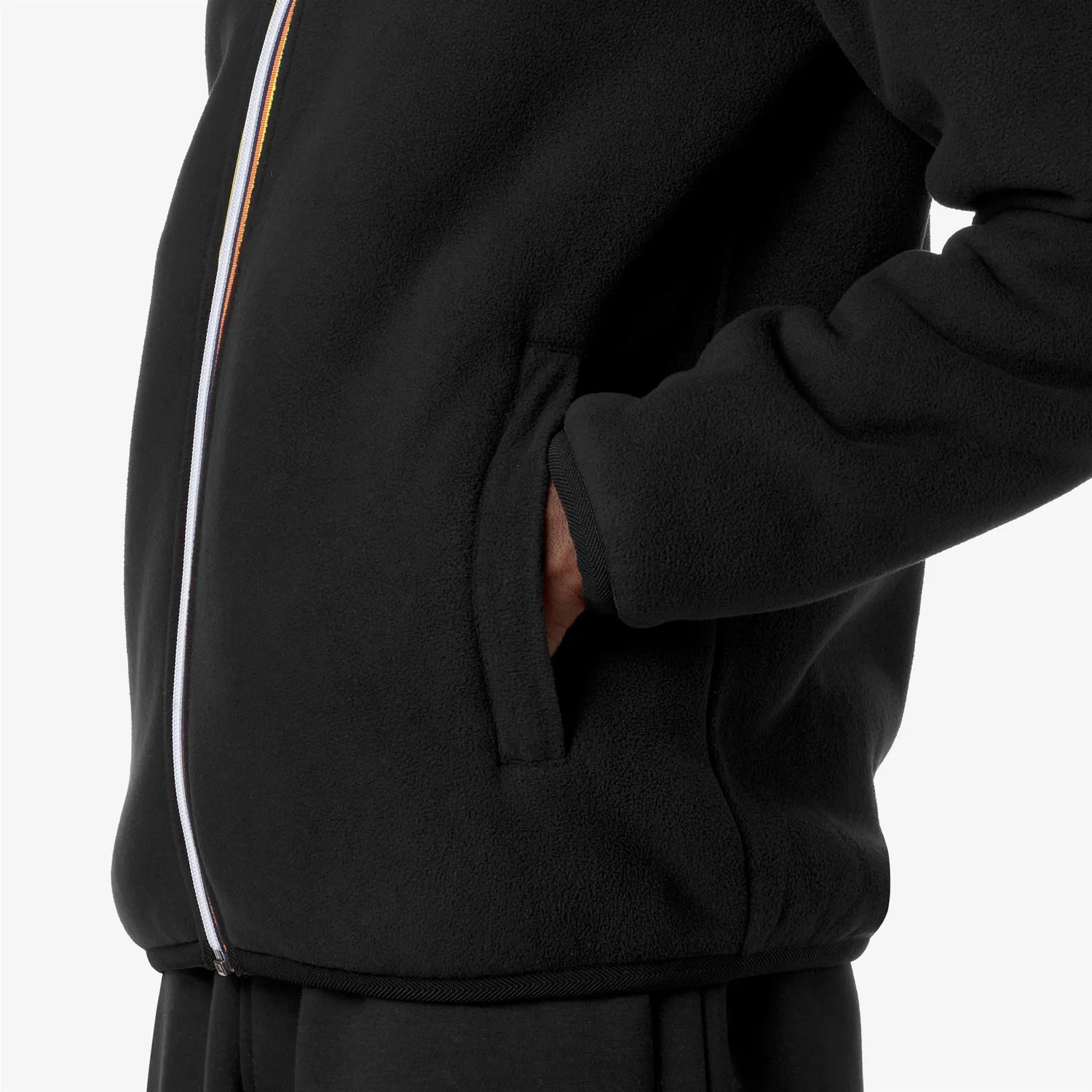 K-Way Pascal Sherpa polar barbati negru calduros