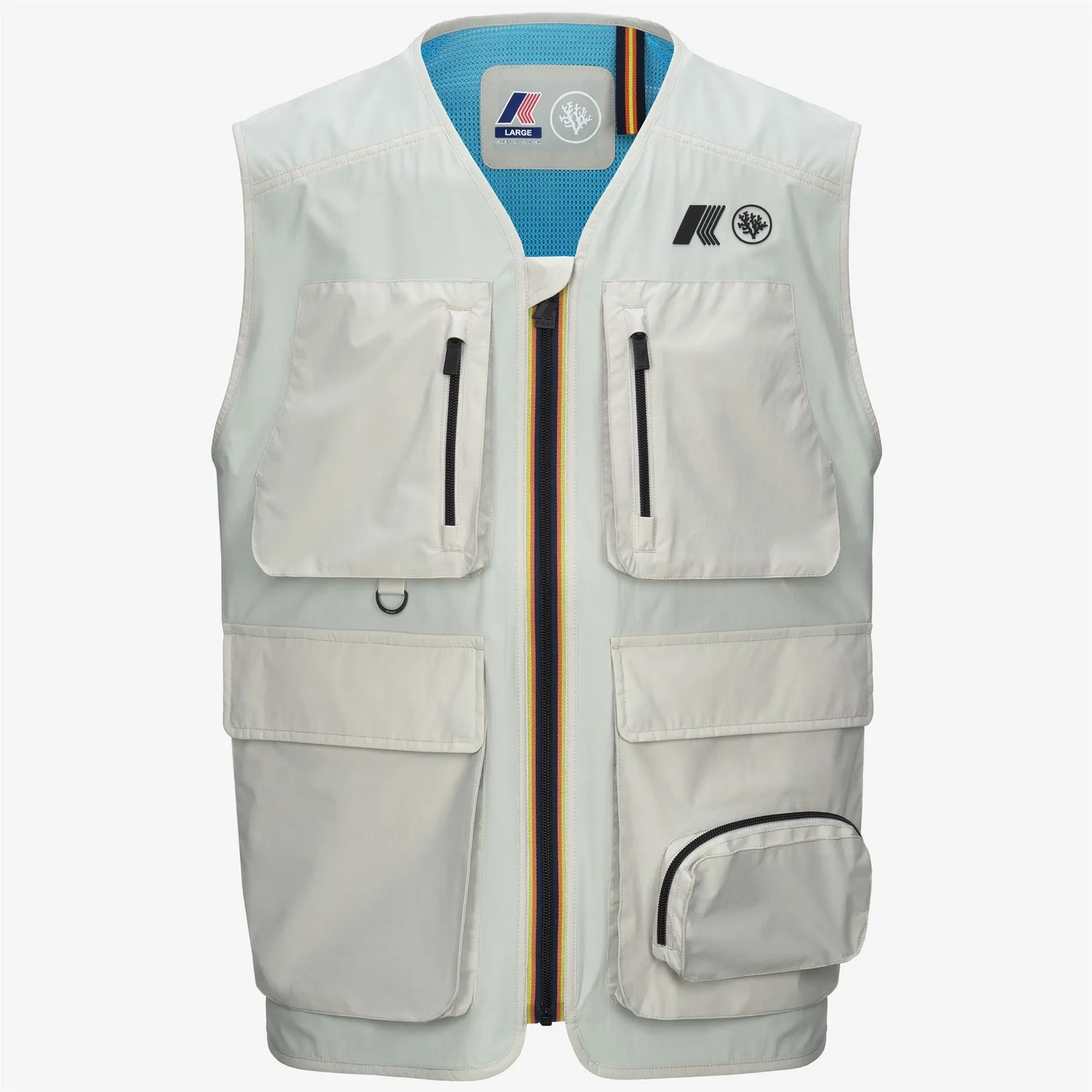 K-Way Allos Coral Gardeners vesta unisex bej impermeabila
