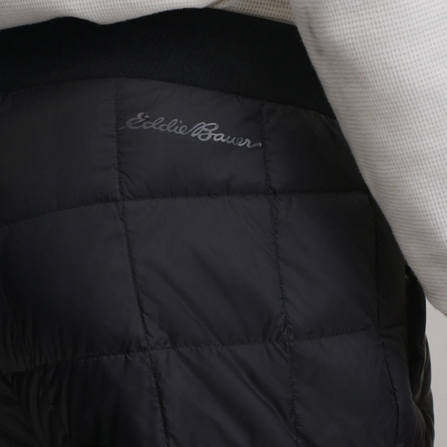 Eddie Bauer CirrusLite Box Quilt pantaloni negri caldurosi