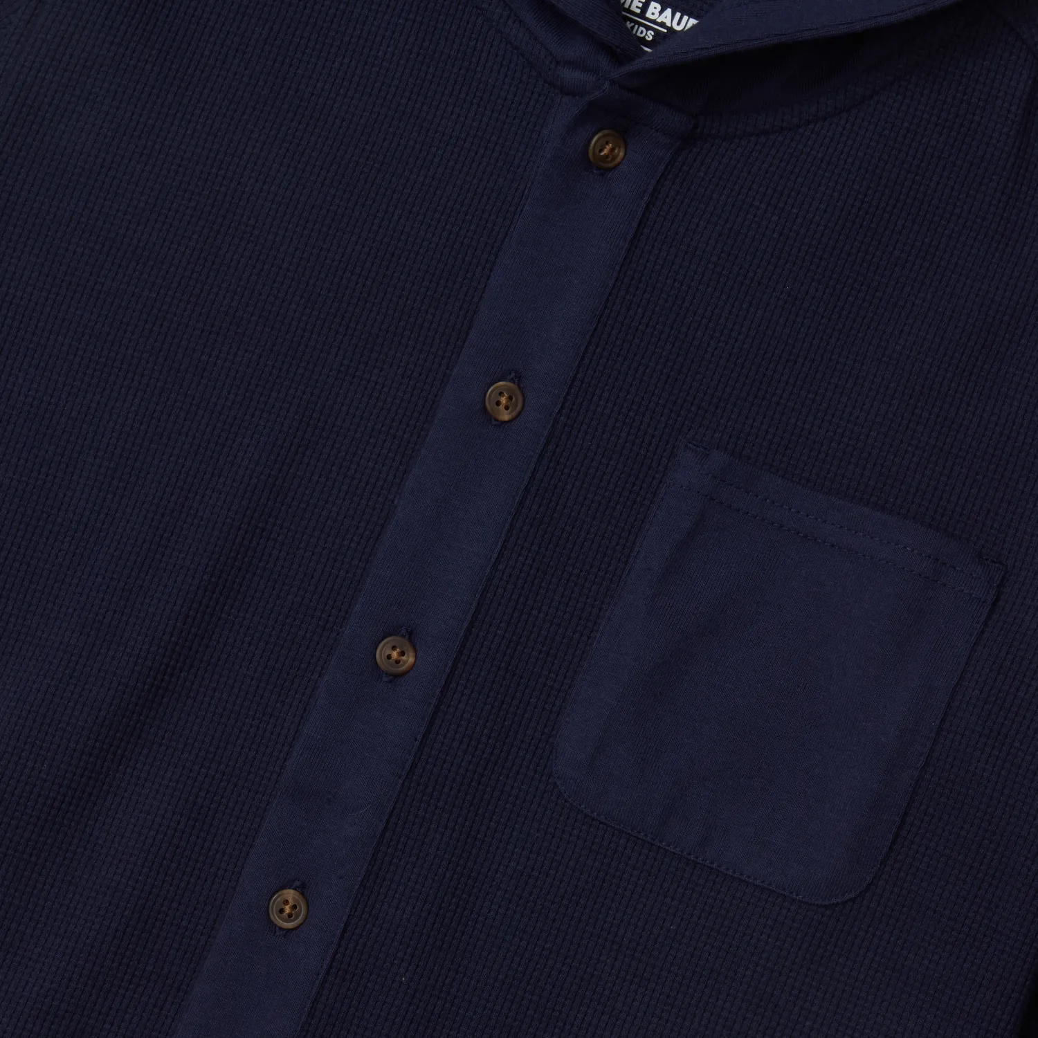 Eddie Bauer Basin Thermal camasa baieti Peacoat cu gluga