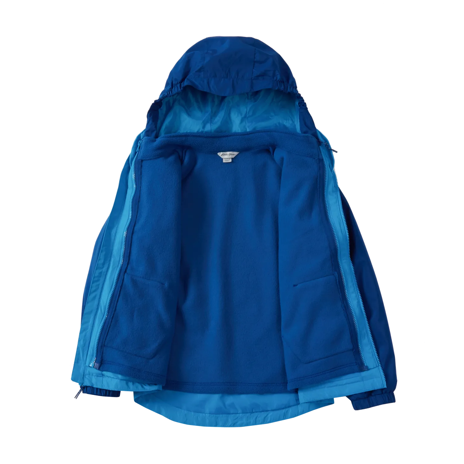 Eddie Bauer 3-in-1 geaca baieti albastru cu polar