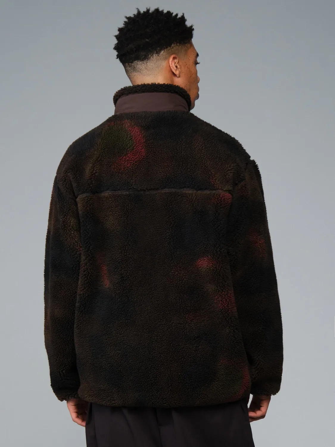 Alpha Industries Houston Sherpa geacă bomber Hickory fleece cald