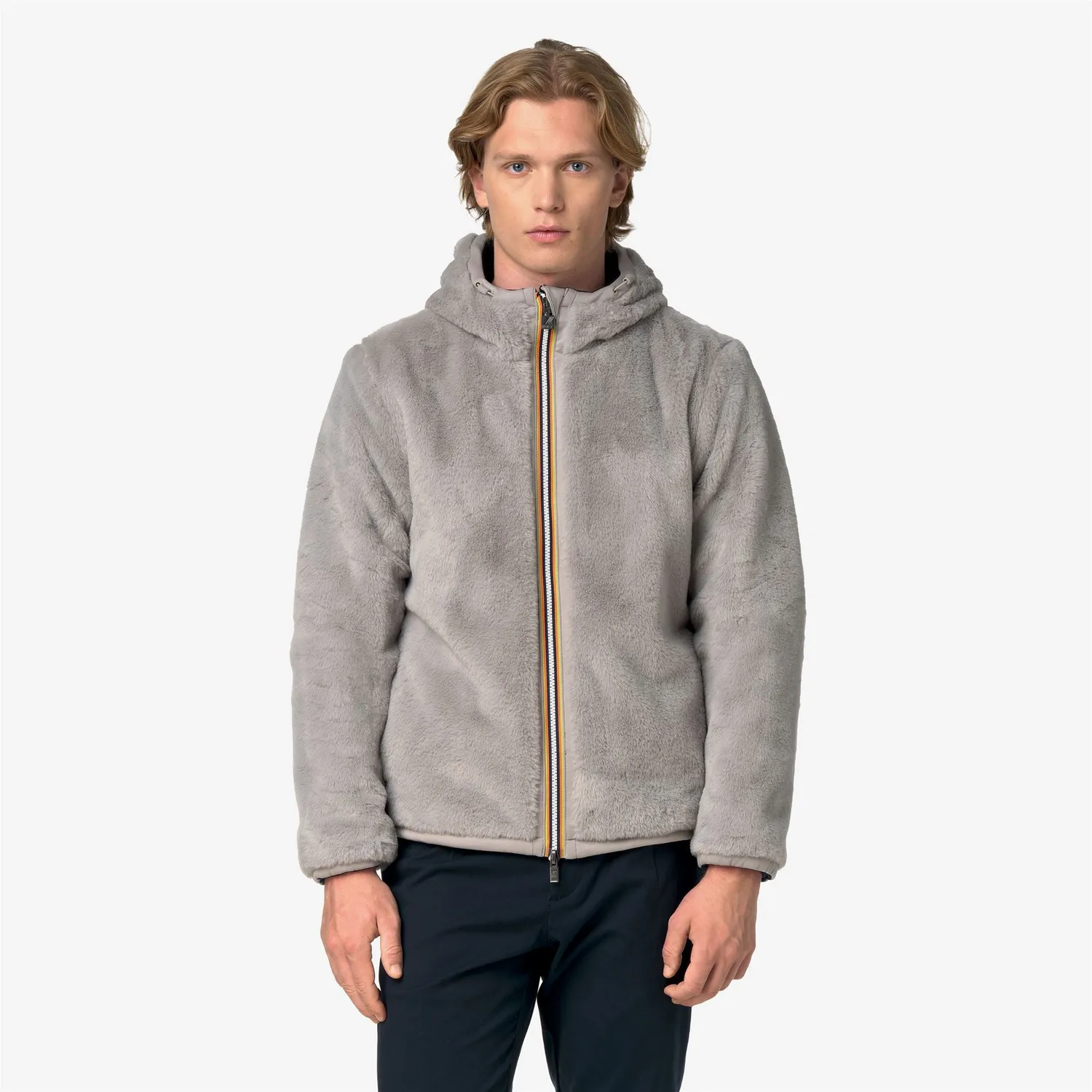 K-Way Jack Light Spacer geaca barbati albastru reversibila