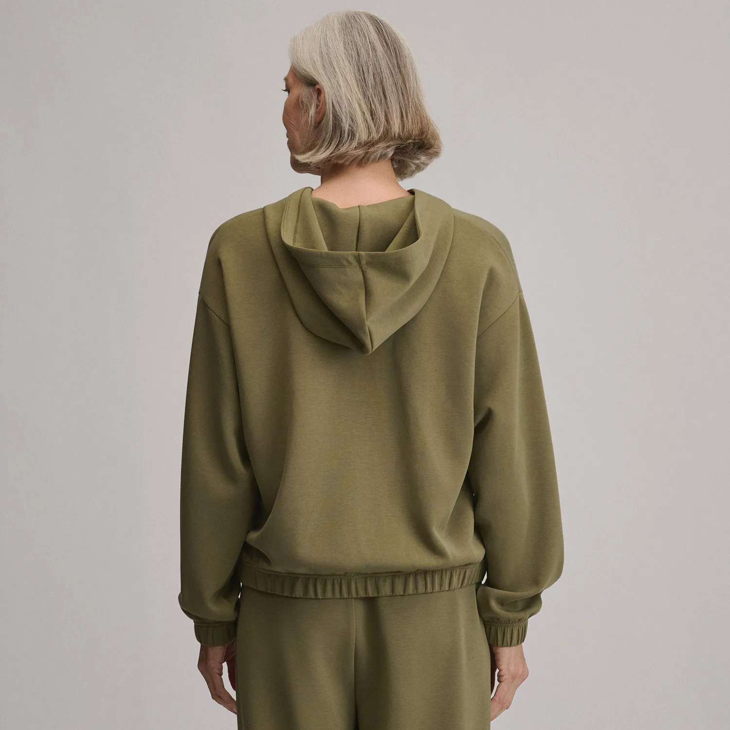 Eddie Bauer Luxe Soft Hoodie hanorac damă vapour moale