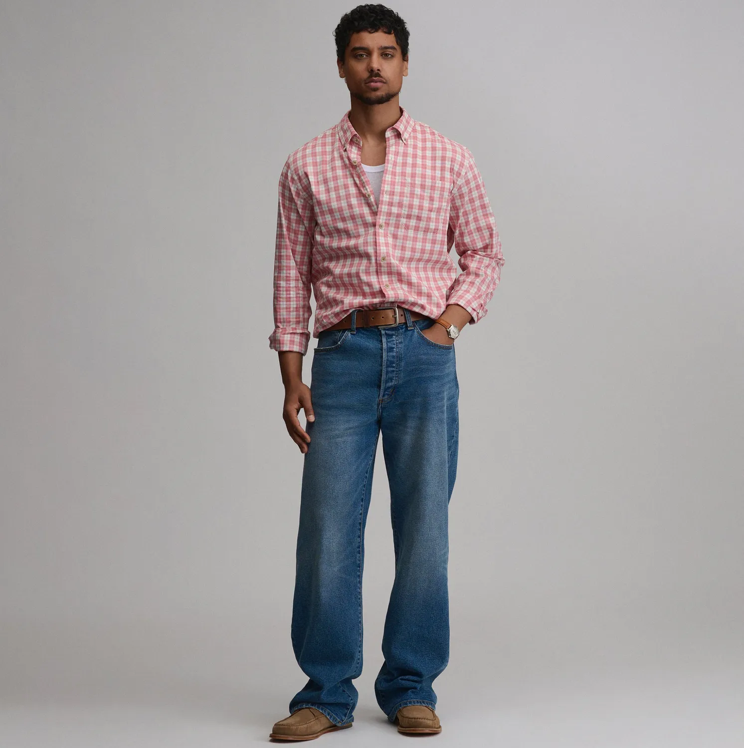 Eddie Bauer Voyager Flex cămașă Navy M elastică