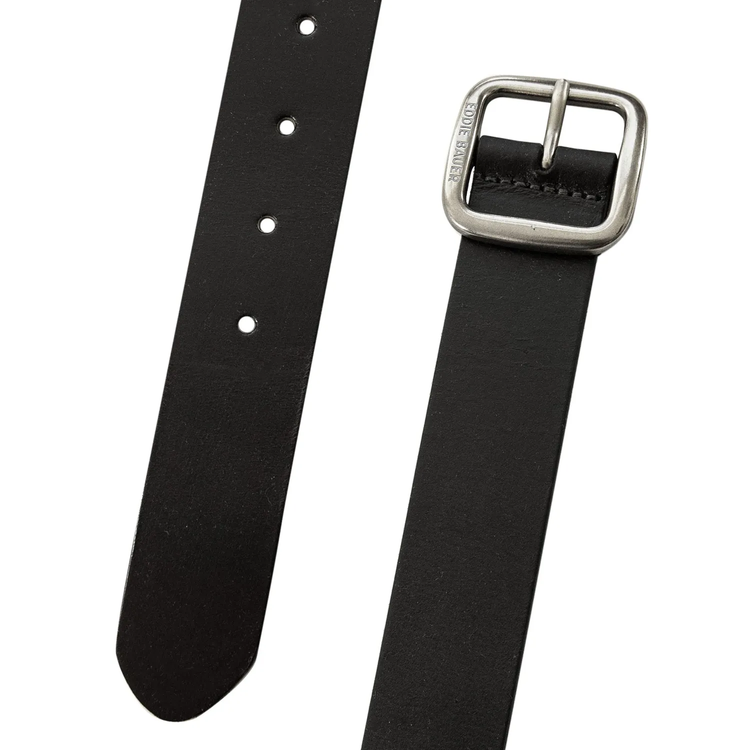 Eddie Bauer Center Bar curea dama neagra piele 35mm
