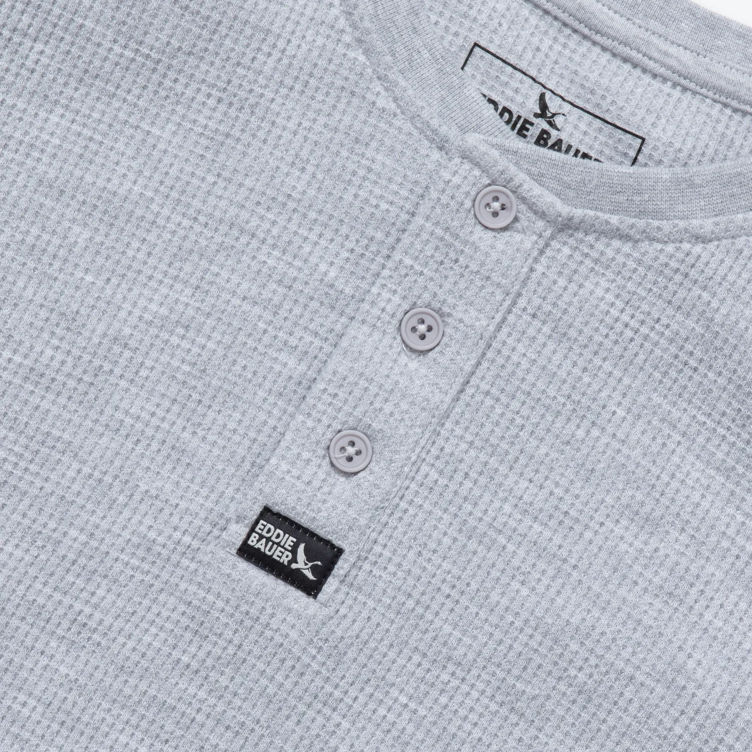 Eddie Bauer Eddies Favorite Thermal henley baieti gri