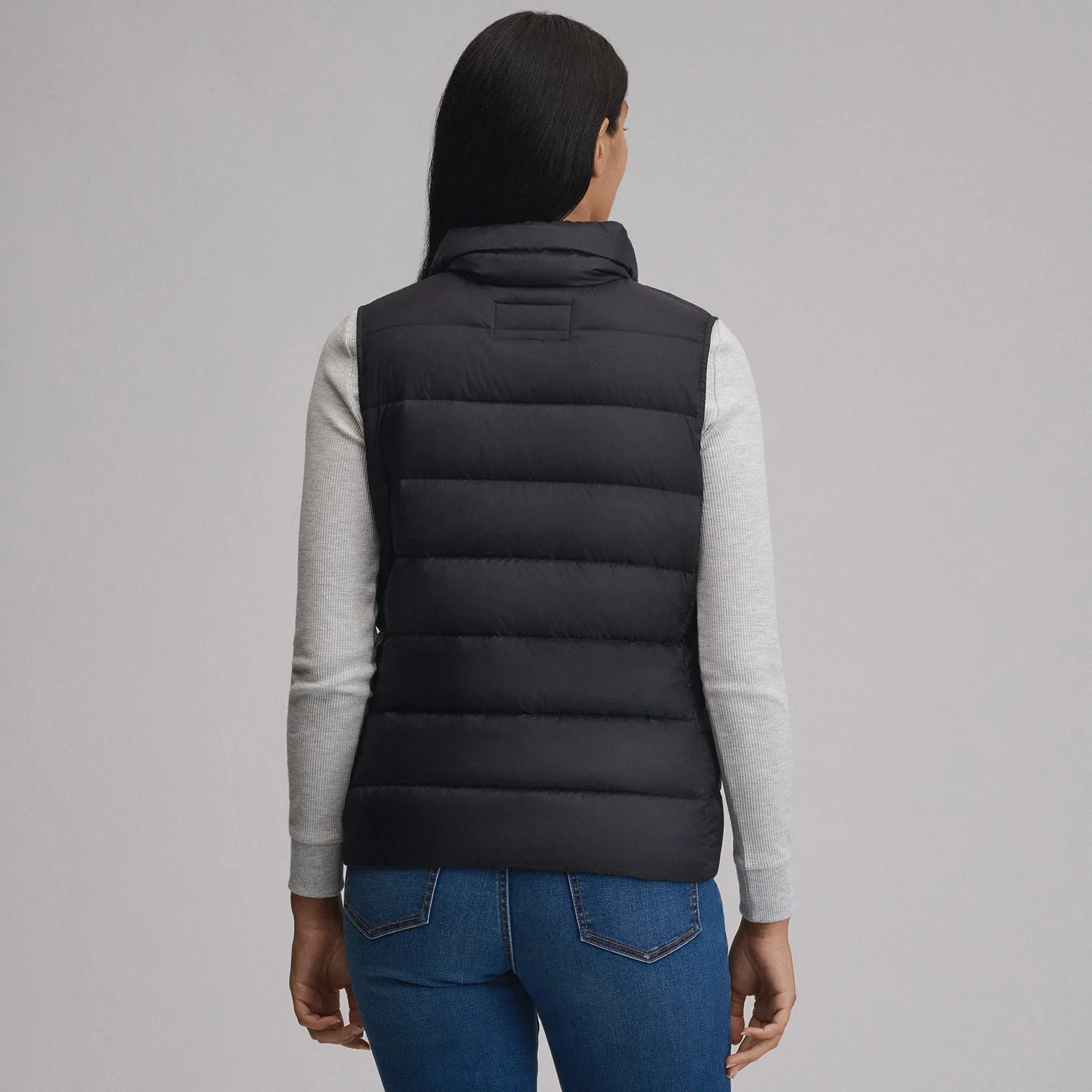 Eddie Bauer CirrusLite vesta puf dama neagra