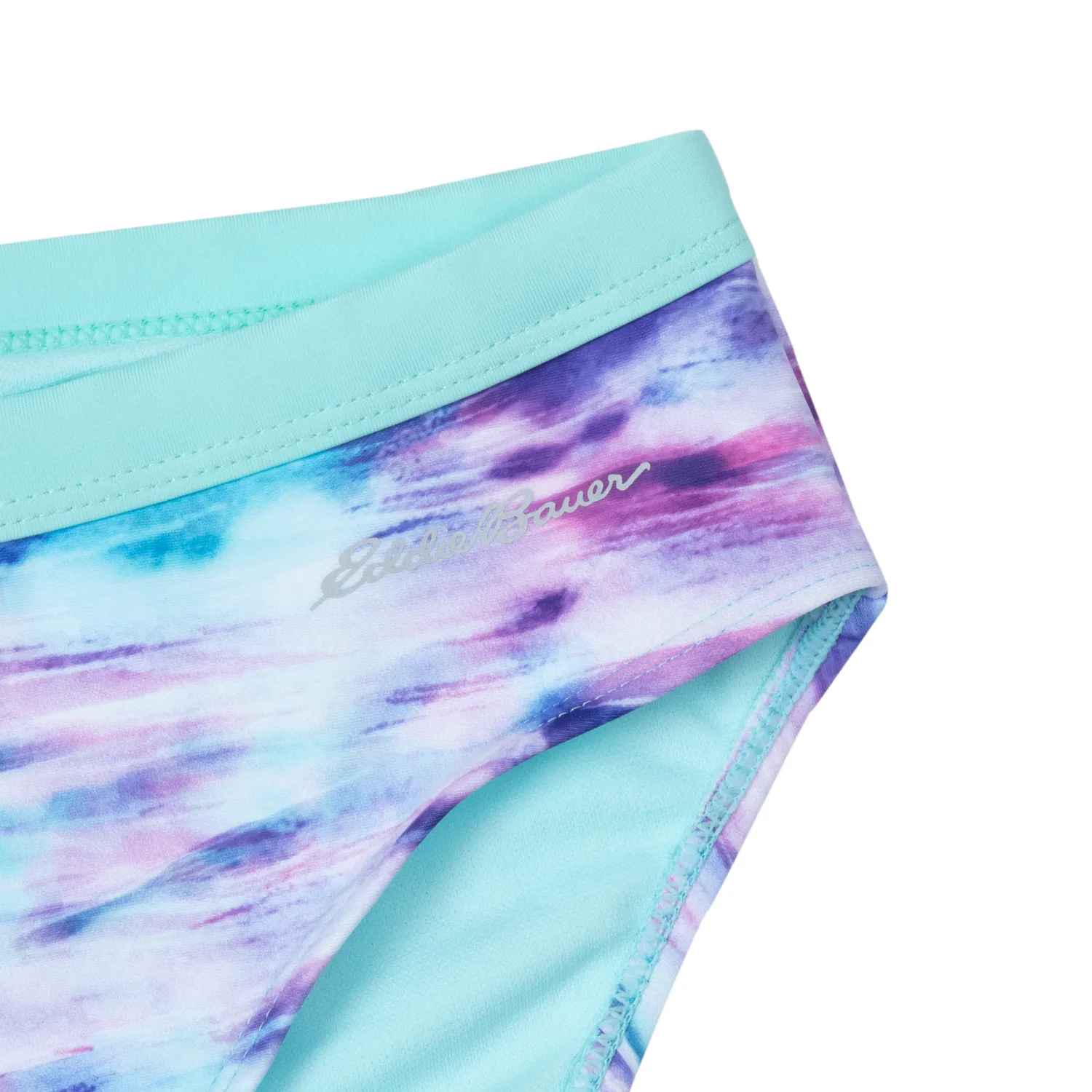 Eddie Bauer Sea Spray Ss costum baie Paradise Blue 3 piese