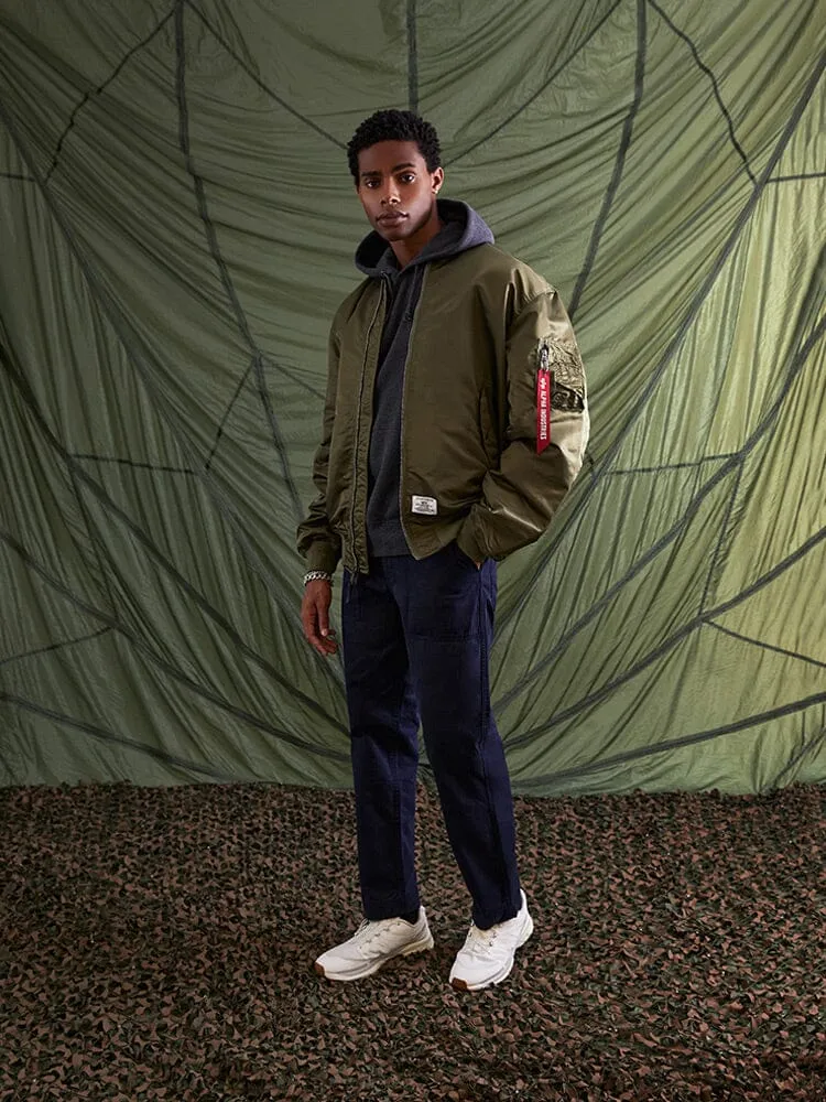 Alpha Industries L-2B Mod Gen II geaca bomber verde reversibila