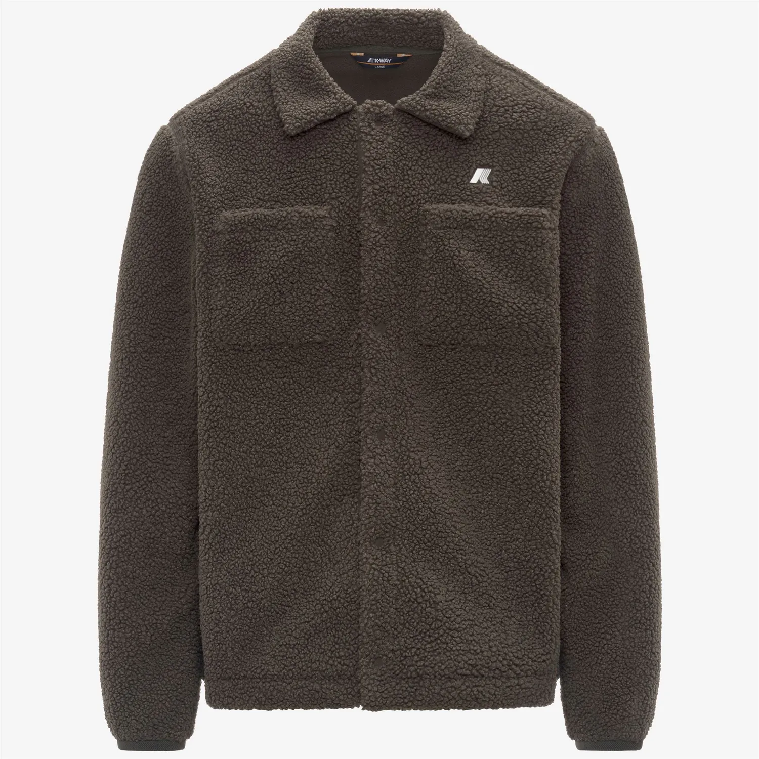 K-Way Cameron Sherpa Polar cămașă neagră fleece