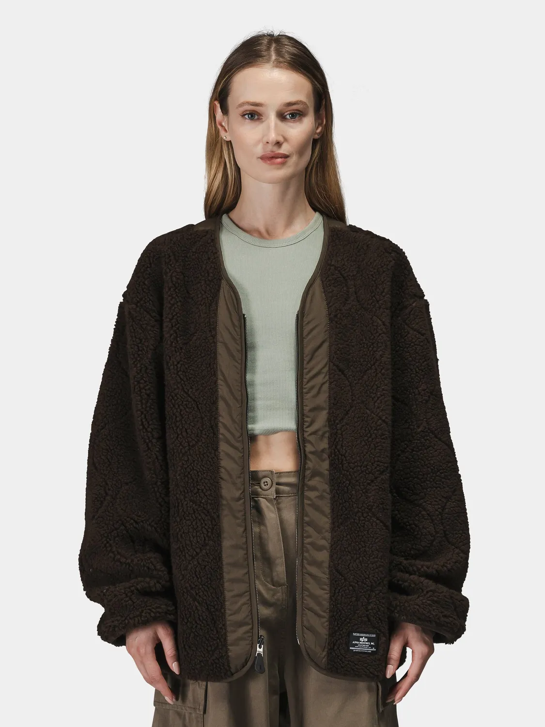 Alpha Industries M-65 Liner geaca reversibila espresso