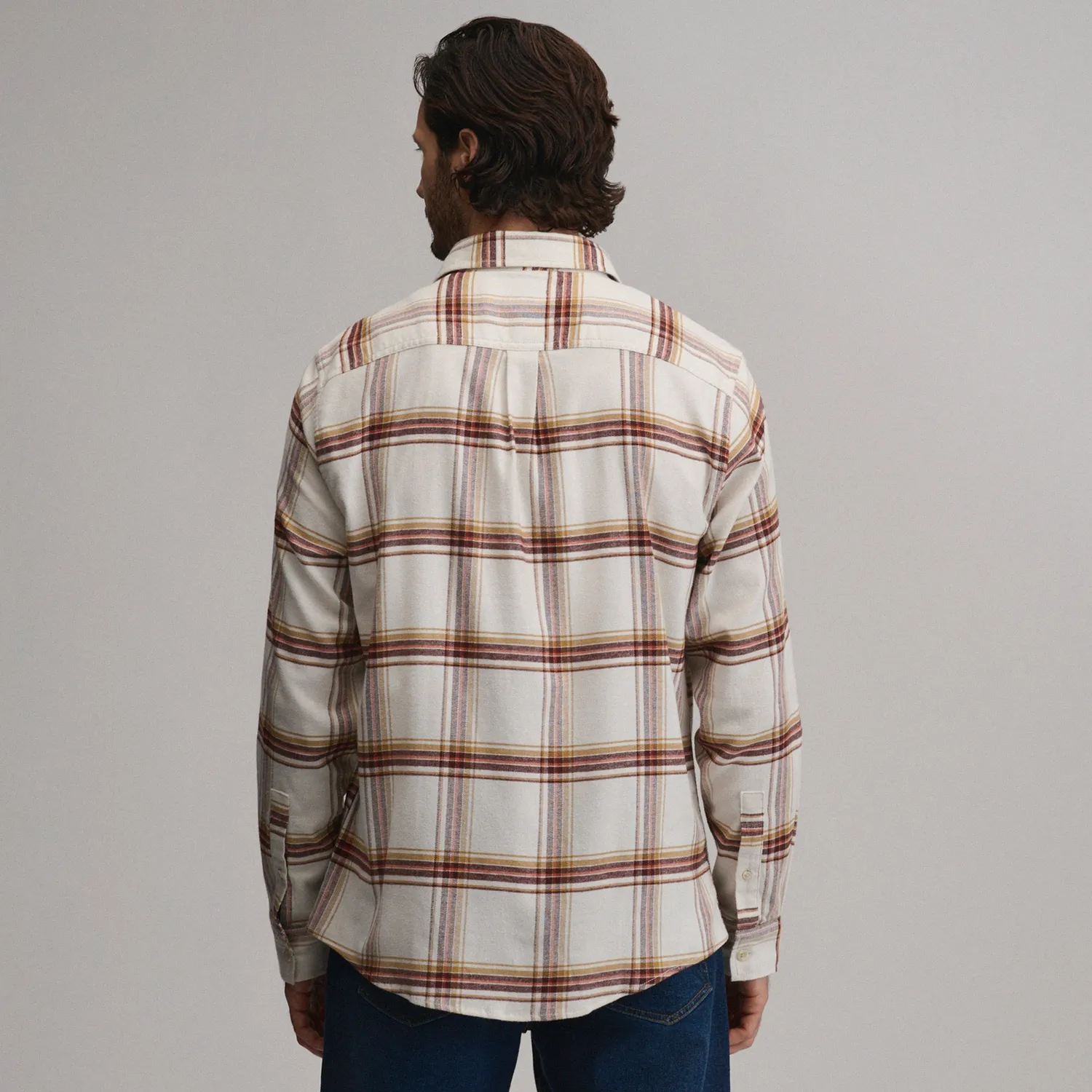 Eddie Bauer Field 2.0 camasa flanel barbati bleumarin elastic