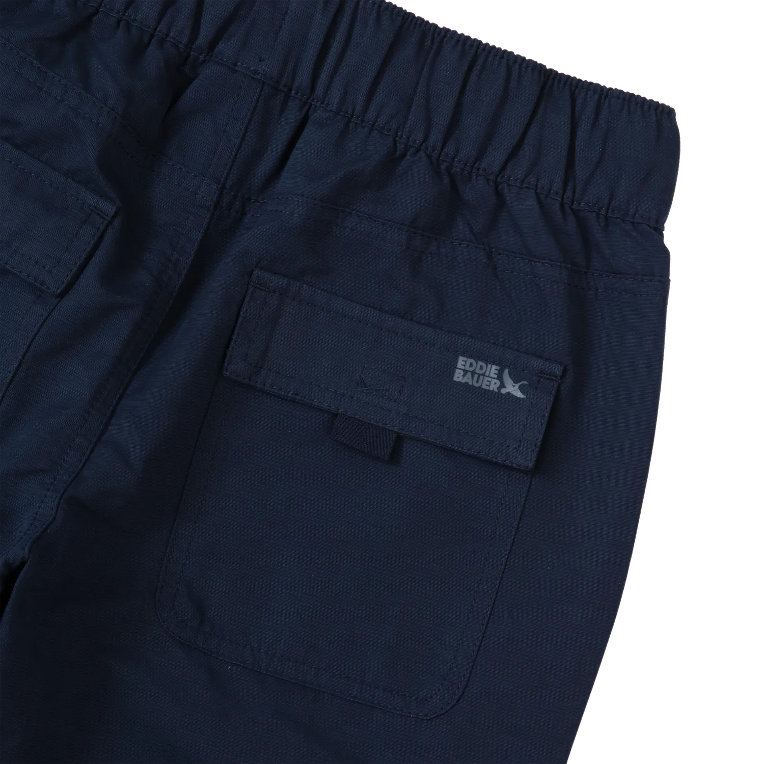 Eddie Bauer Adventurer pantaloni cargo baieti negri elastici