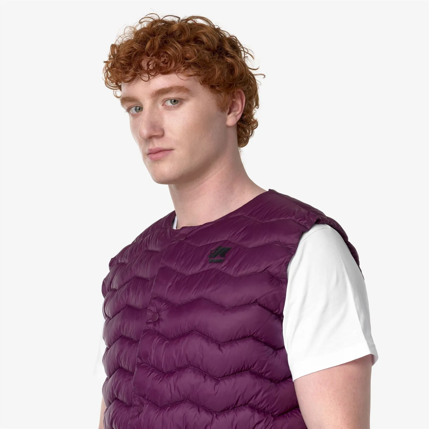 K-Way Valty vesta barbati Violet Purple matlasata