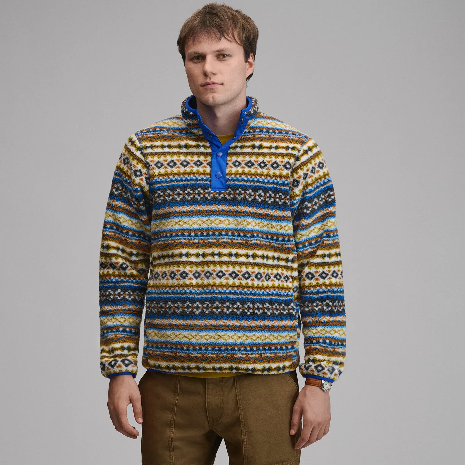 Eddie Bauer Journey polar bărbați roșu cu capse