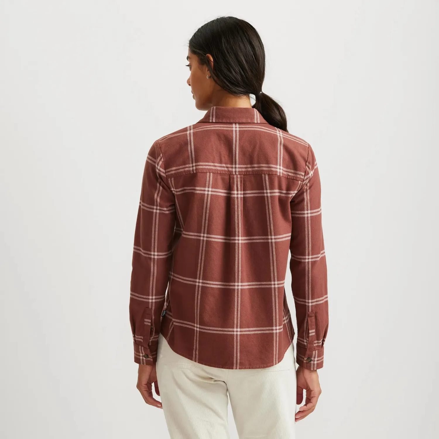 Eddie Bauer Stine's cămașă flanel damă albastră
