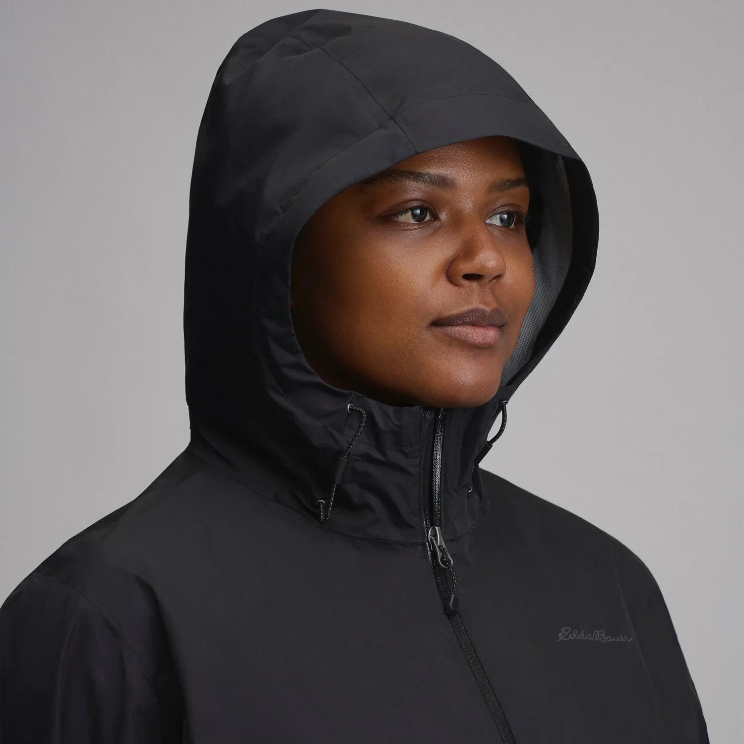 Eddie Bauer RipPac Pro geaca de ploaie negru impermeabila