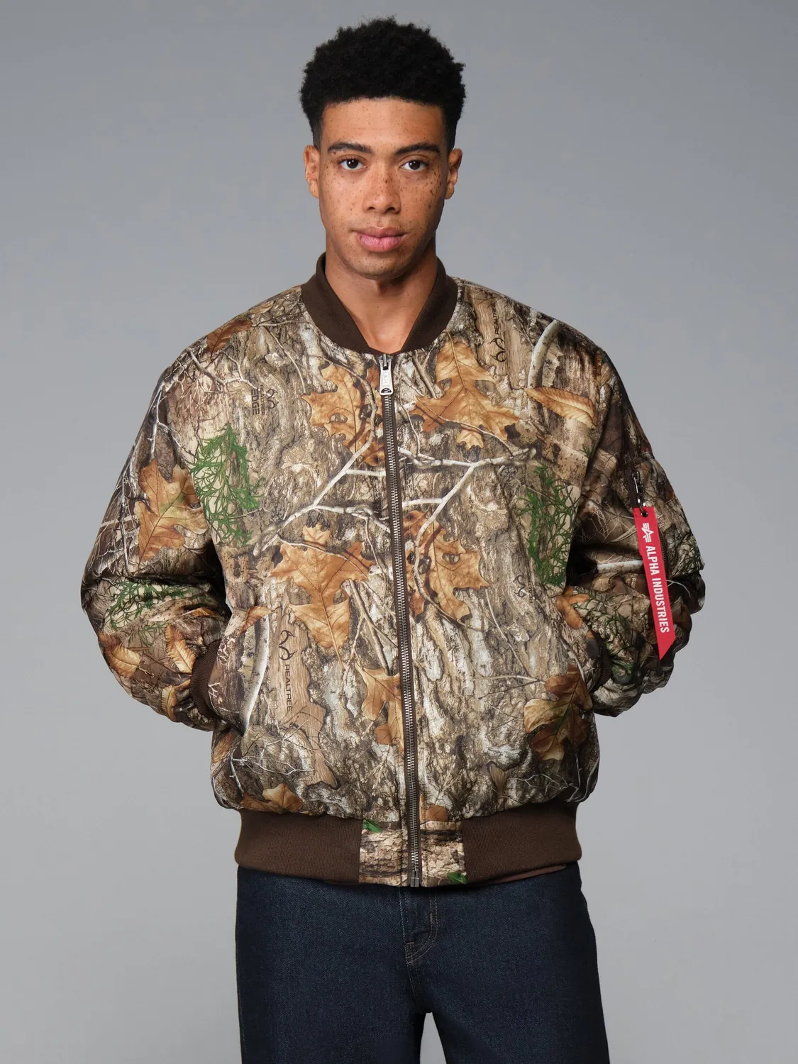 Alpha Industries MA-1 Oxford geaca bomber camo Realtree