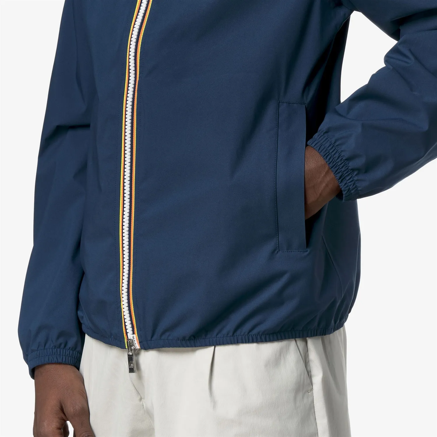 K-Way Jack Stretch Dot geaca barbati albastru impermeabila