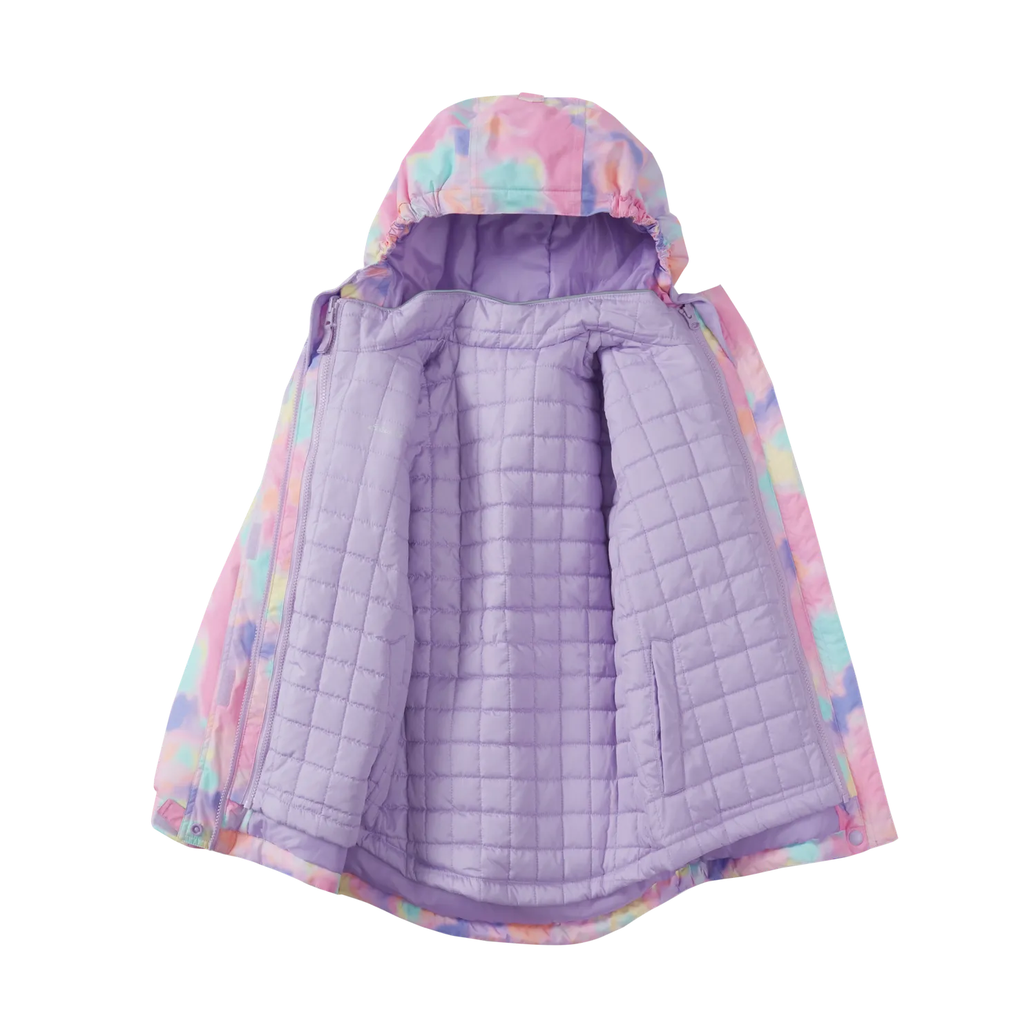 Eddie Bauer Powder Search 3-In-1 geaca fete Cameo Pink impermeabila