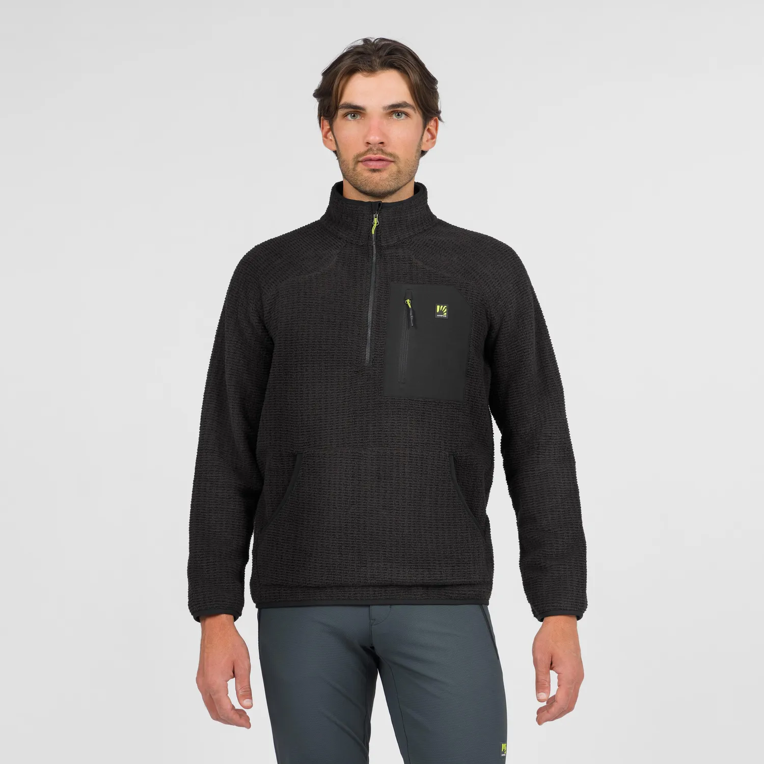 Karpos Rocchetta Half Zip bluză fleece buzunar cangur