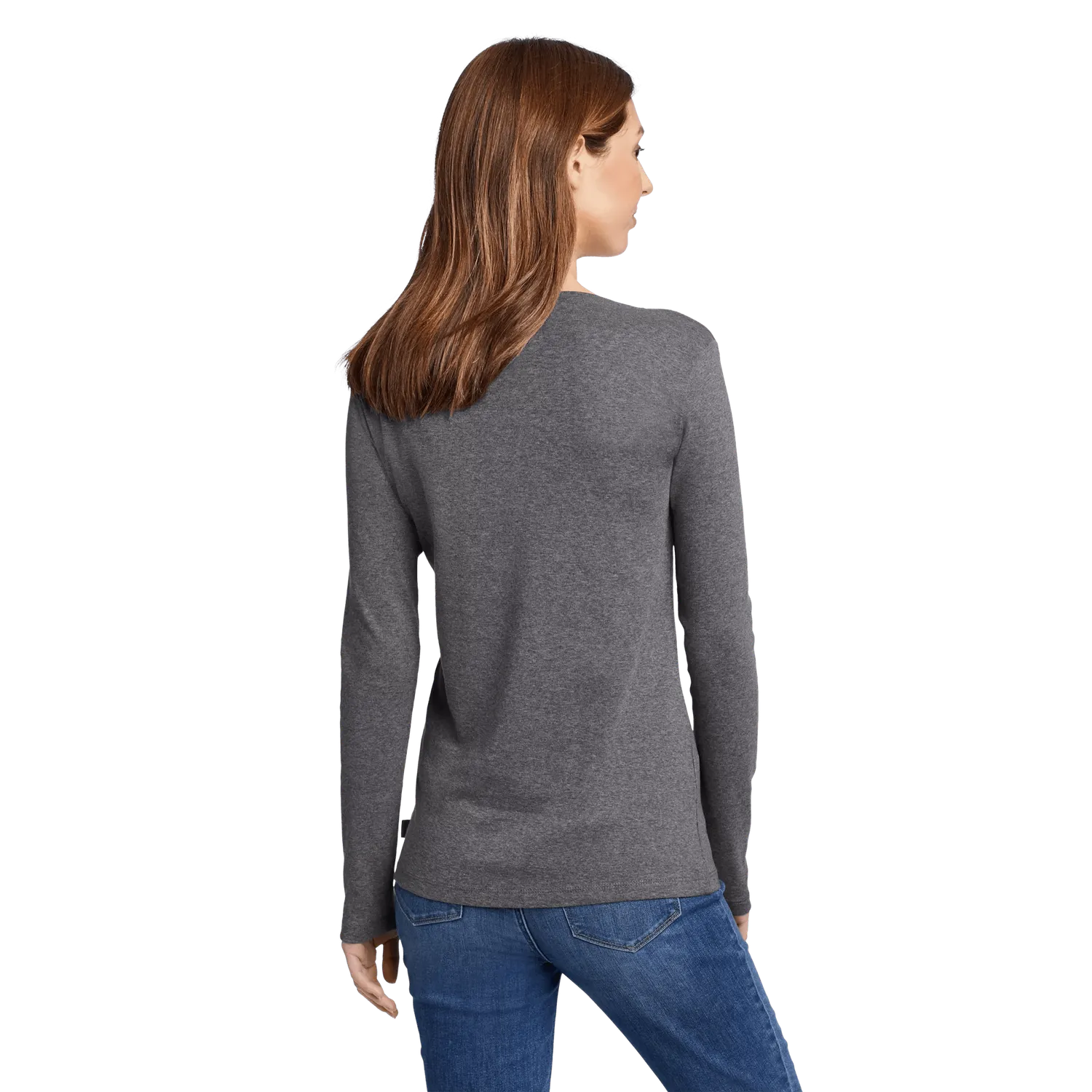 Eddie Bauer Favorite tricou dama indigo maneca lunga