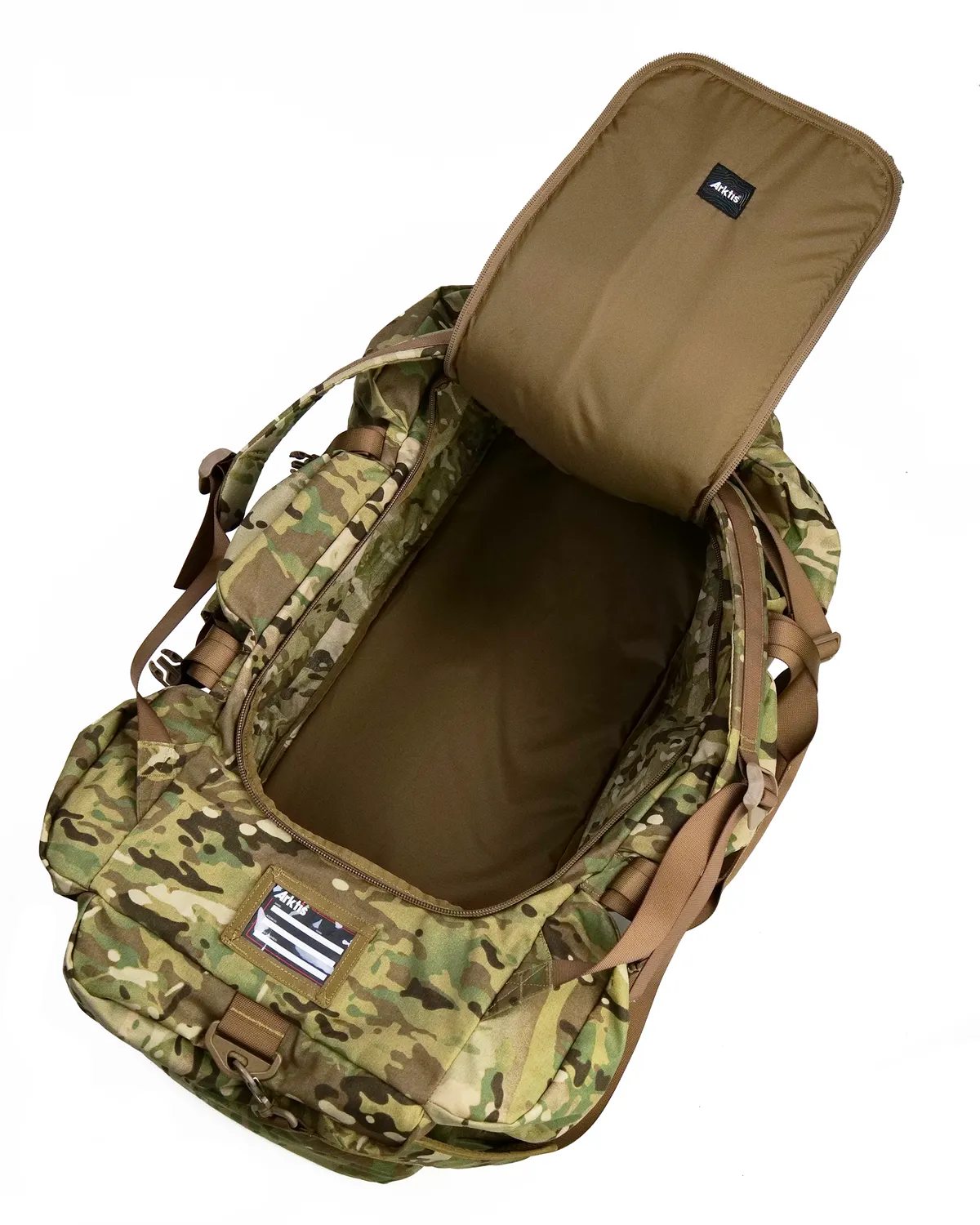 Arktis Loadout T112 geanta voiaj 80L neagra cordura
