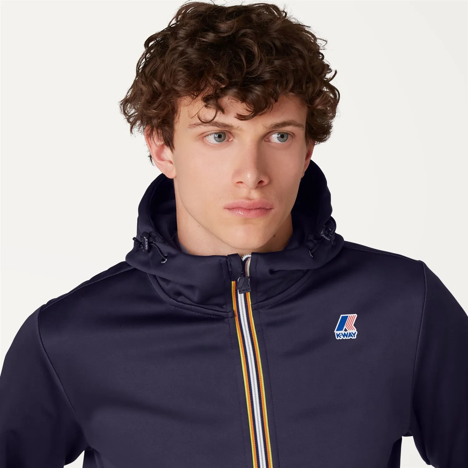 K-Way Le Vrai Joseph hanorac fleece albastru Blue Depth