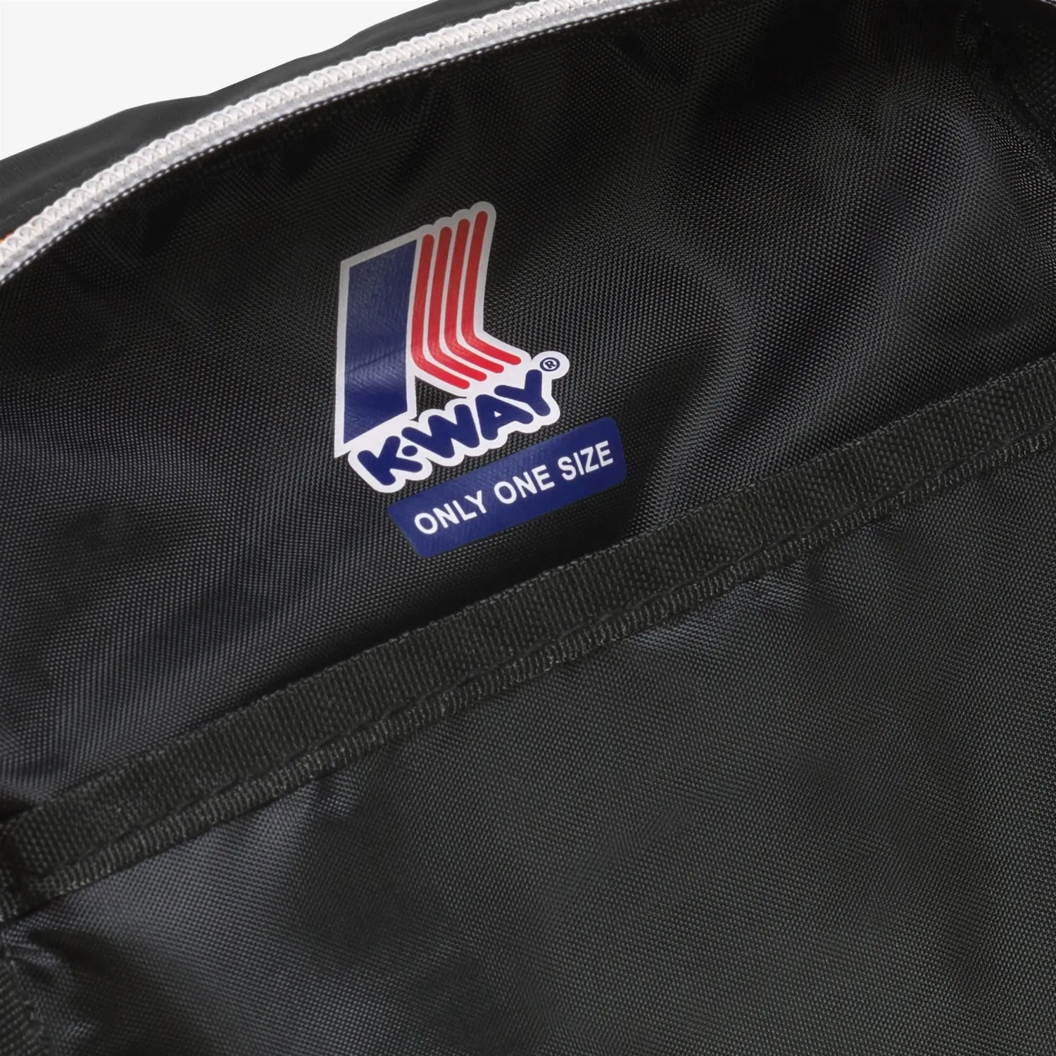 K-Way Barbiton geantă umăr neagră waterproof 21 cm