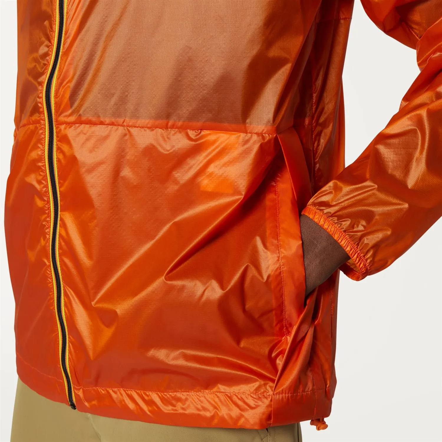 K-Way Cleonard Light Micro Ripstop geaca barbati Orange Russet
