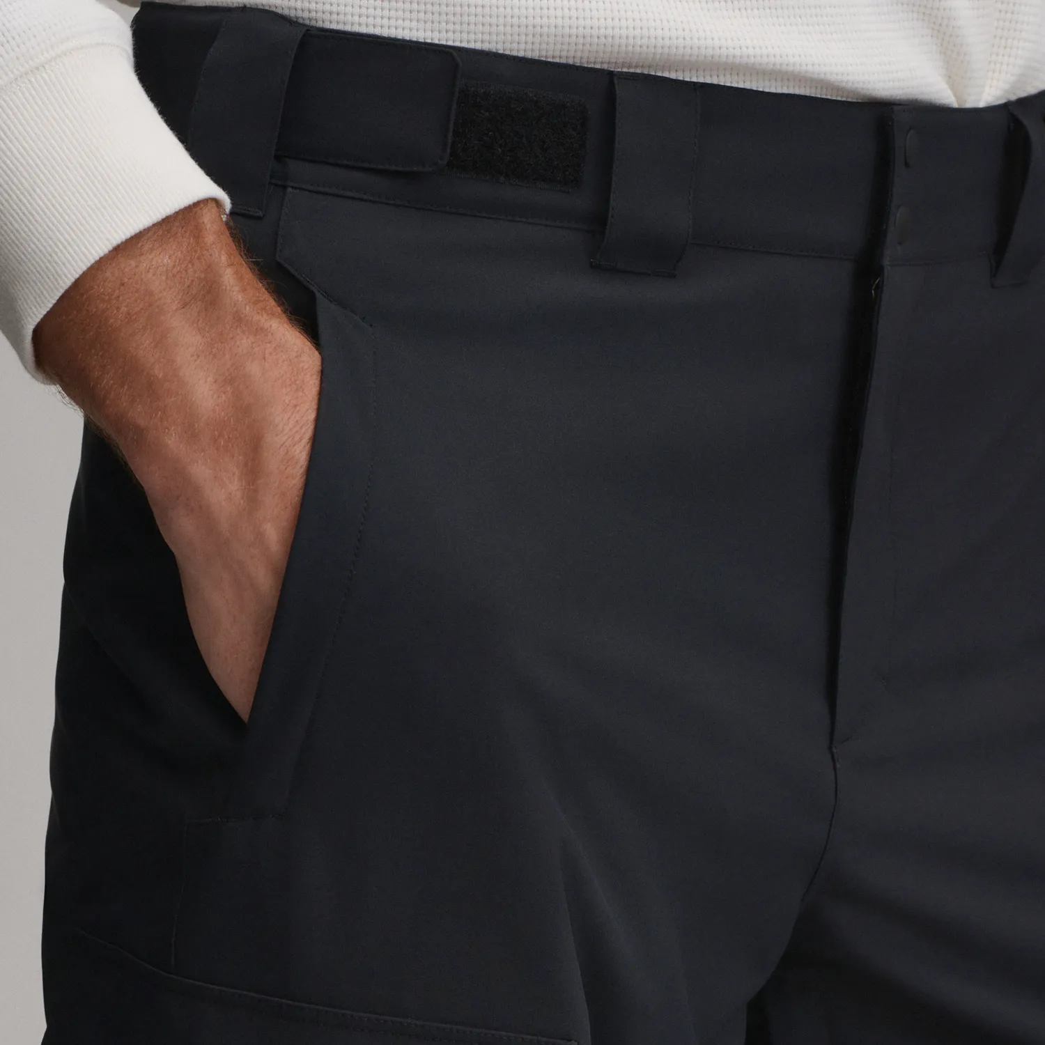Eddie Bauer Powder Search 2.0 pantaloni schi negri impermeabili