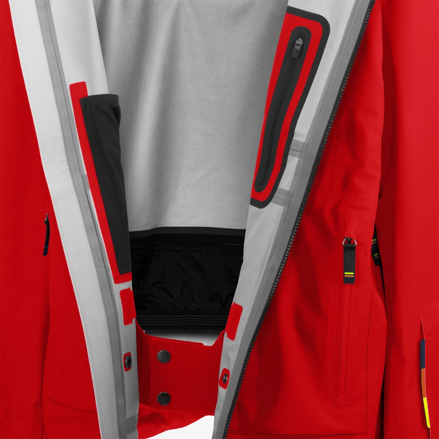 K-Way Bozel 3 Layers geaca rosie schi
