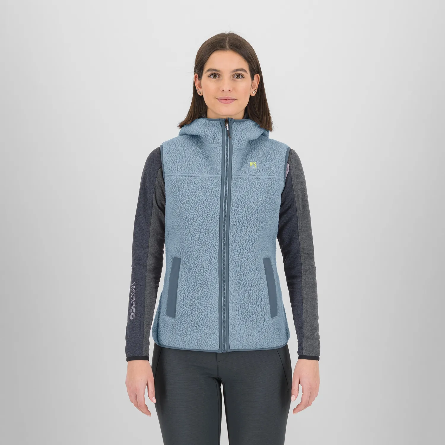 Karpos Moiazza Retro Hoodie W vesta dama fleece calduroasa