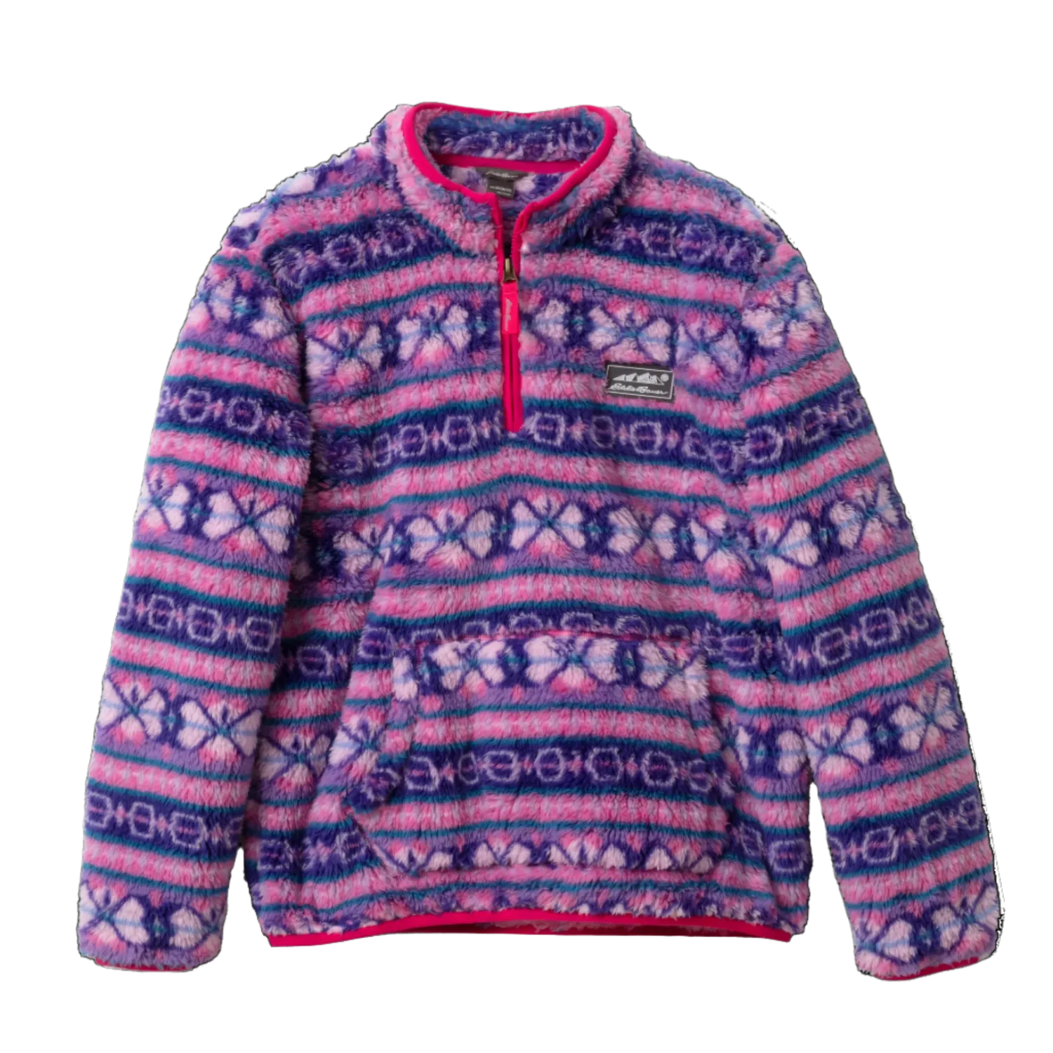 Eddie Bauer Quest Fleece hanorac copii bleumarin polar