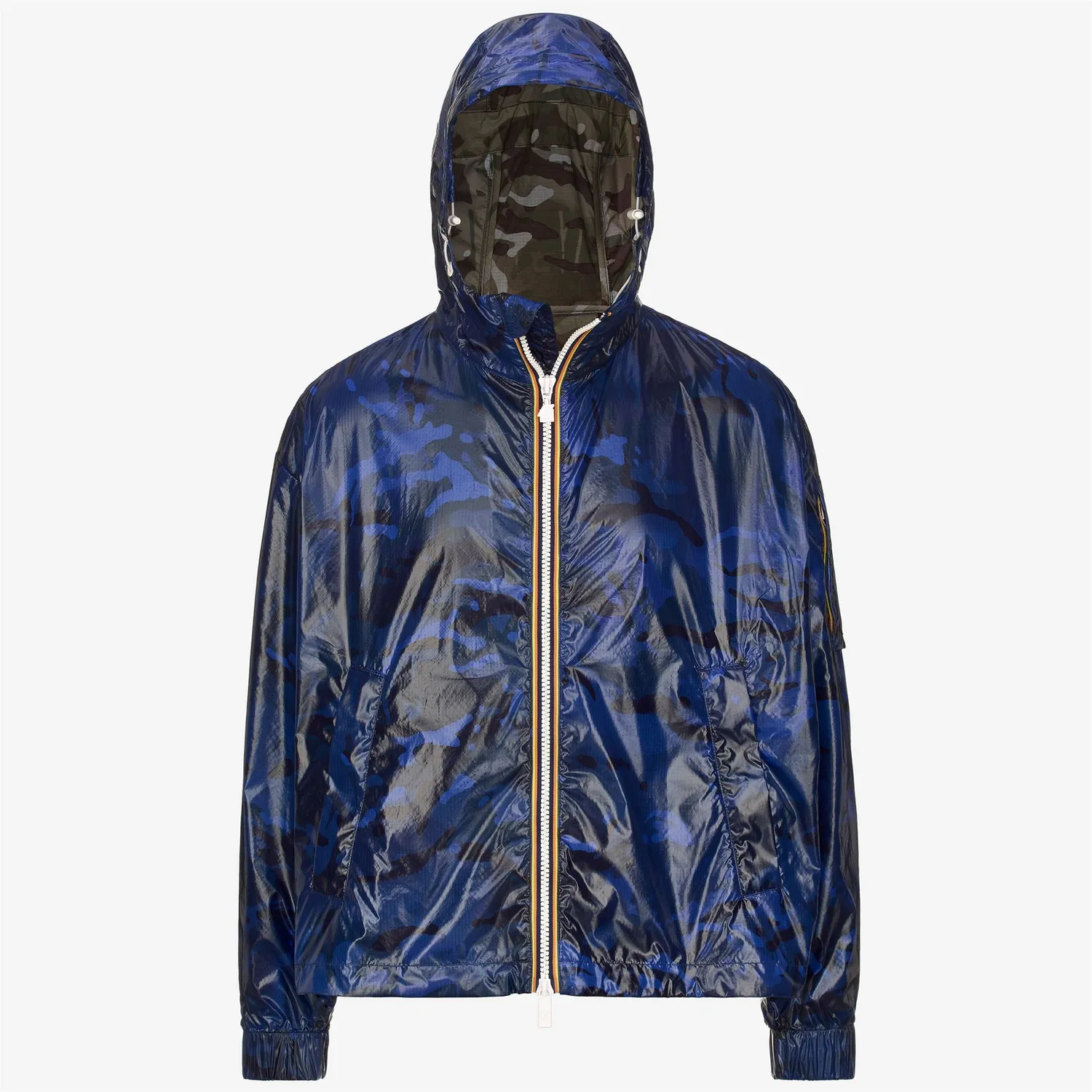 K-Way Claudey K8123KW geaca unisex camuflaj albastru