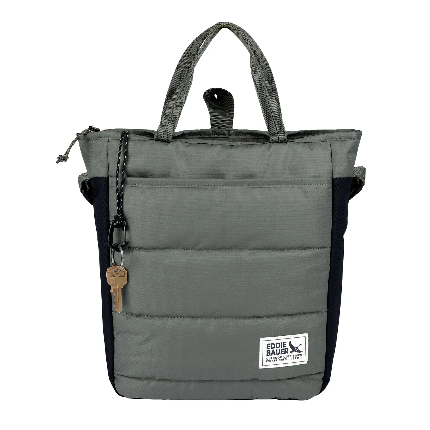 Eddie Bauer Ripstop Puffer Geanta Tote Carbon