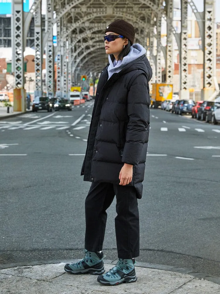 Alpha Industries Sierra Convertible parka damă puf Negru