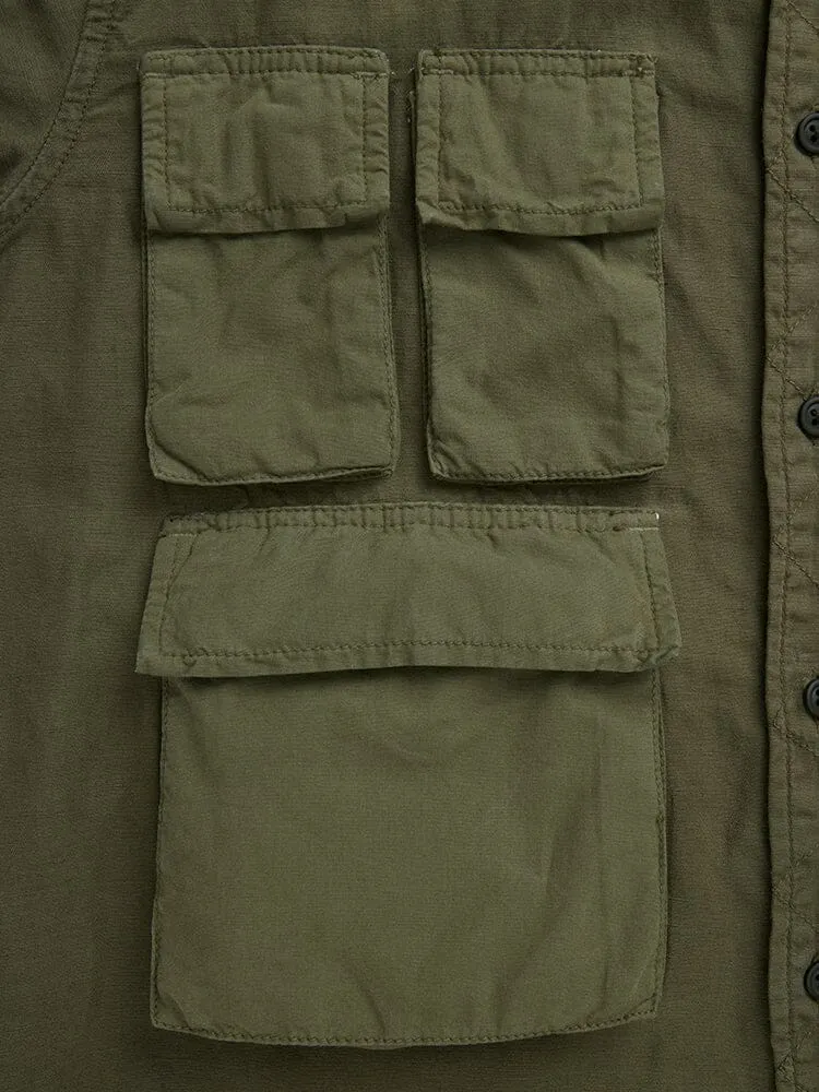 Alpha Industries OG-107 camasa barbati verde bumbac