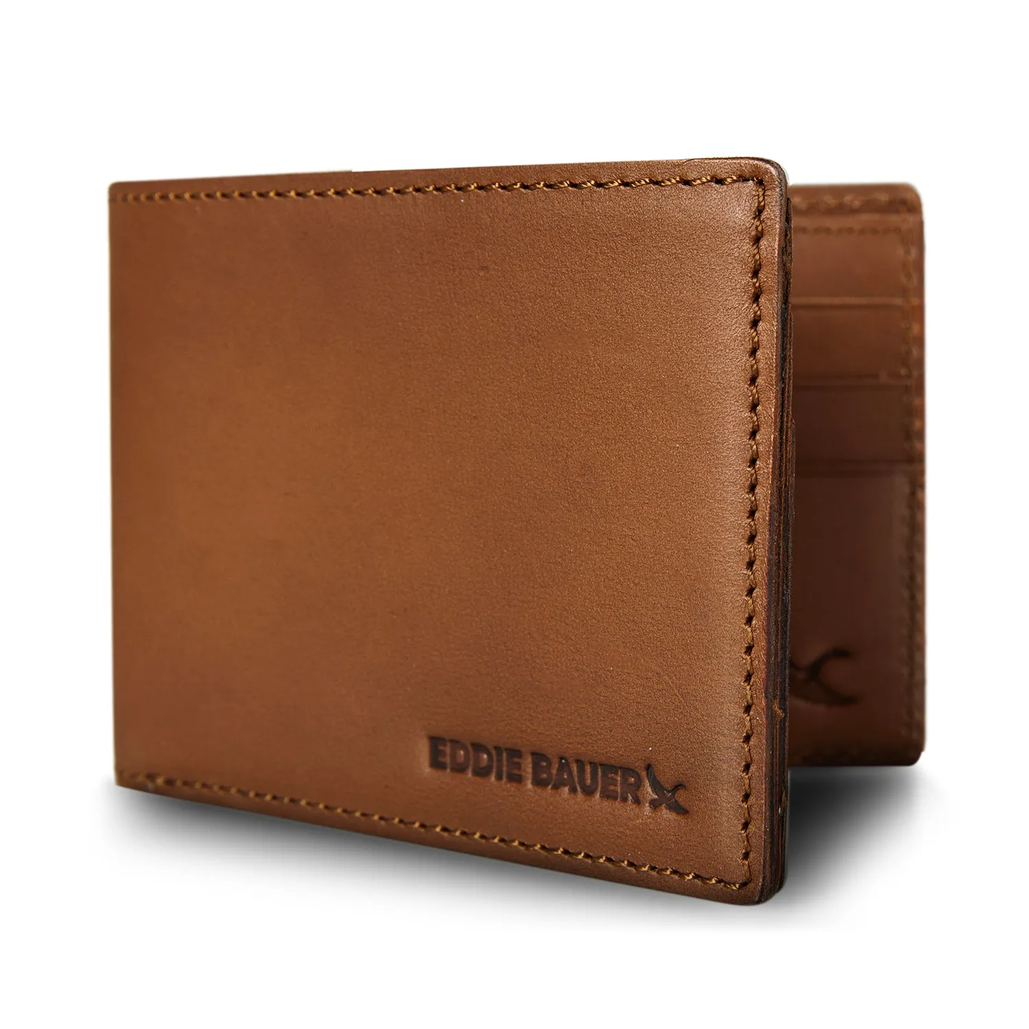 Eddie Bauer Outdoor portofel piele Brown bifold