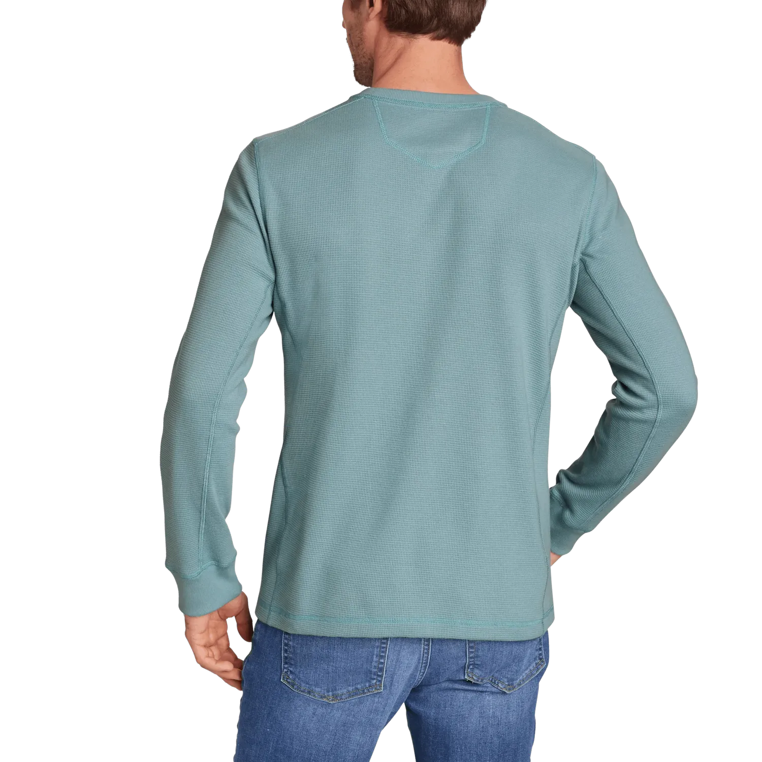 Eddie Bauer Eddie's Favorite henley termic barbati negru