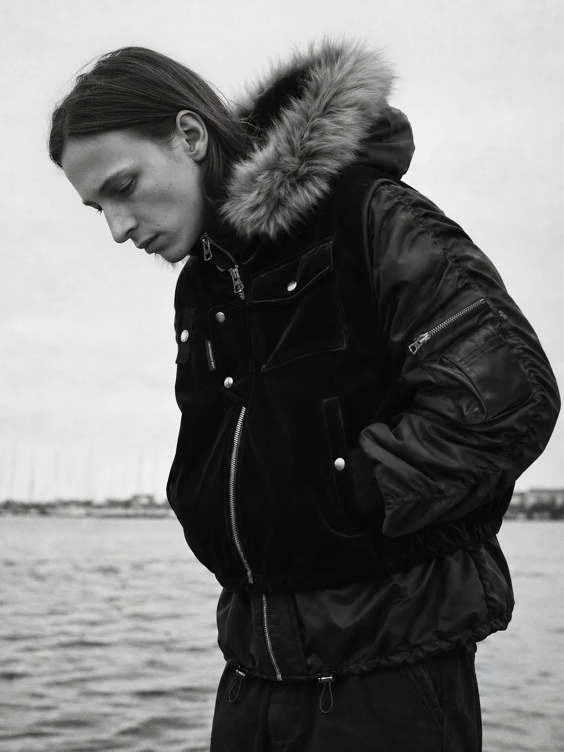 Alpha Industries N-2B Andersson Bell parka cu vesta