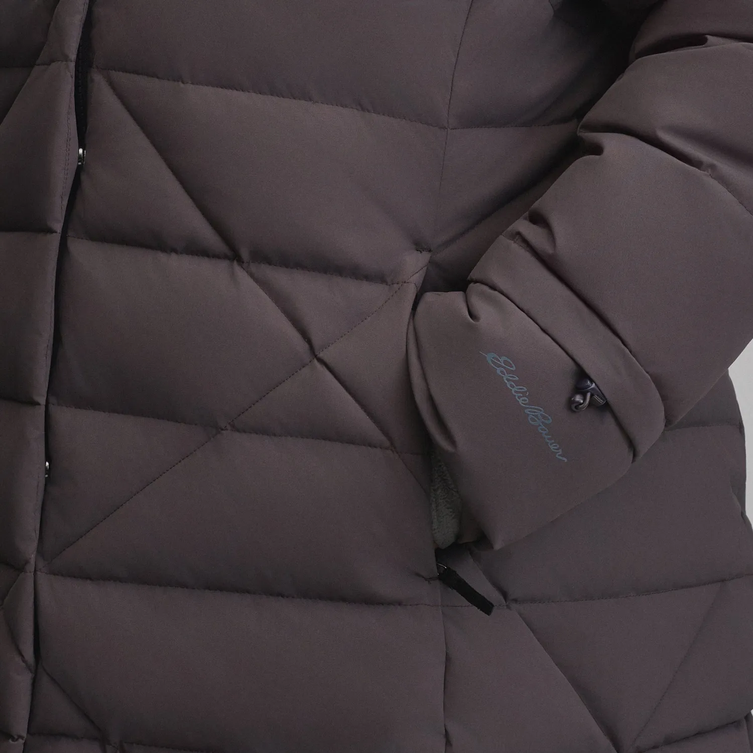 Eddie Bauer Sun Valley Frost parka dama Neagra cu puf