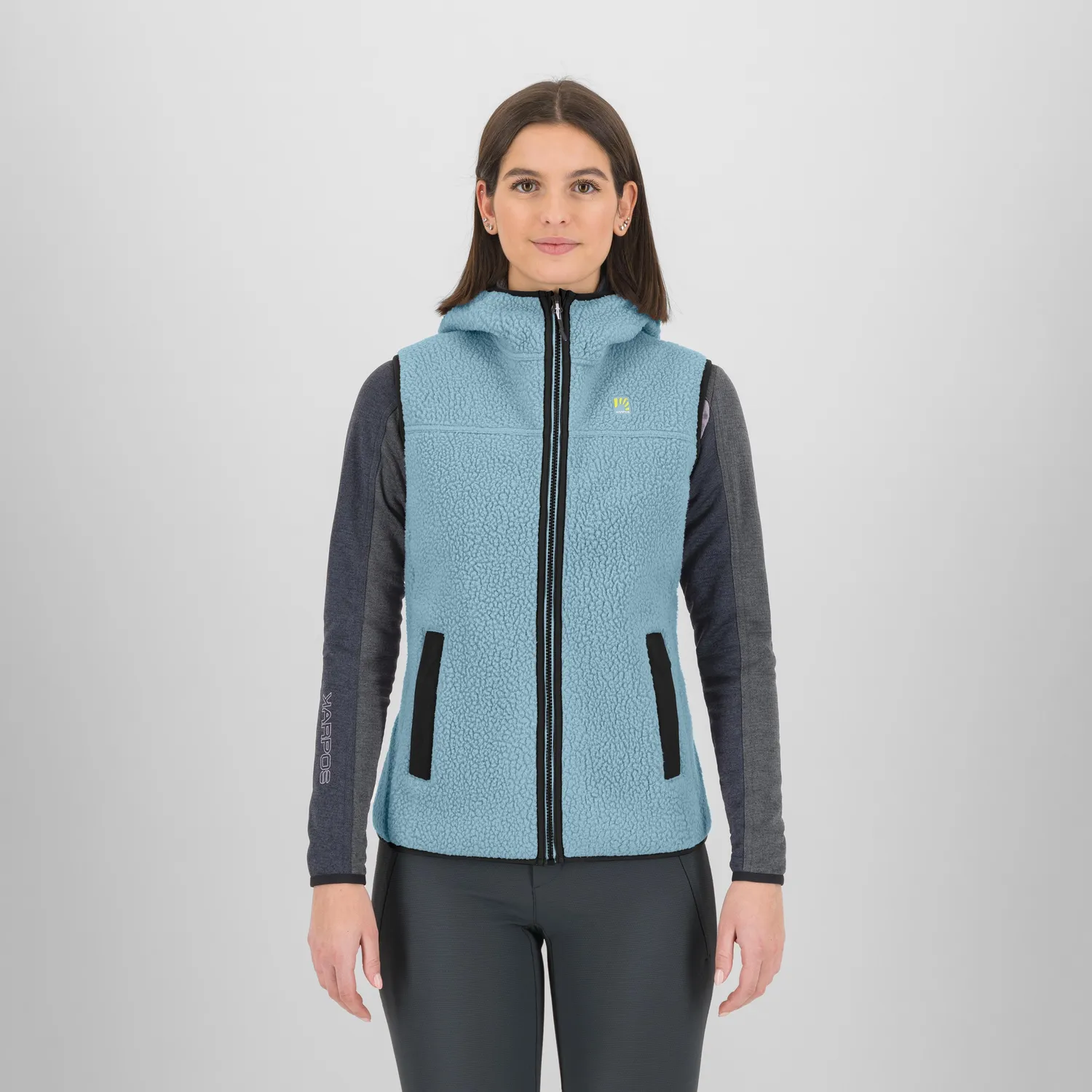 Karpos Moiazza Retro Hoodie W vesta dama fleece calduroasa