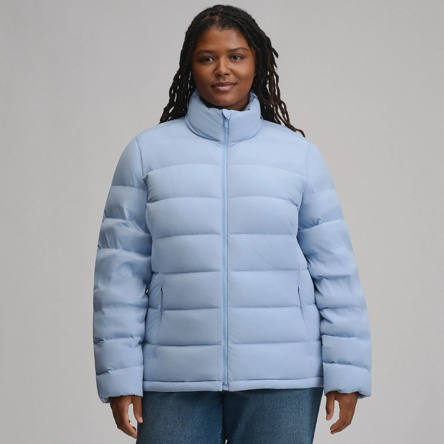 Eddie Bauer EB Stretch geaca puf femei Cascade usoara