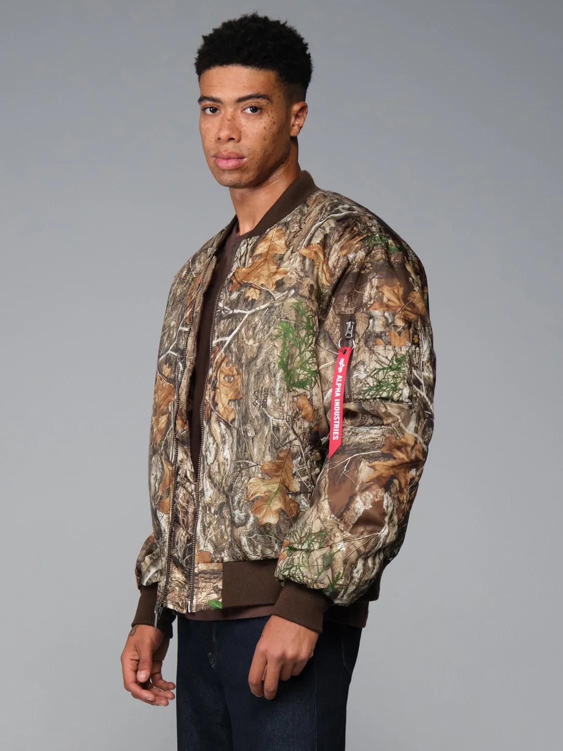 Alpha Industries MA-1 Oxford geaca bomber camo Realtree